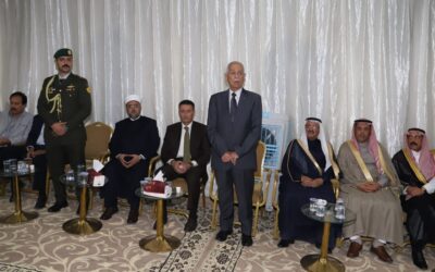 مندوبا عن الملك وولي العهد…العيسوي يعزي عشائر الخضير والسلايطة والحجاج والخزاعلة والحتاملة