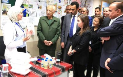 العيسوي يتفقد فعاليات اليوم الطبي المجاني في غور الصافي ضمن حملة “الوداد”
