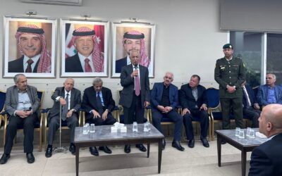 مندوبا عن الملك وولي العهد.. العيسوي يعزي عشيرة الكركي