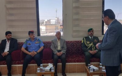 مندوبا عن الملك وولي العهد.. العيسوي يعزي عشيرة الشرع