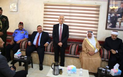 مندوبا عن الملك وولي العهد.. العيسوي عشيرتي الحسبان والعبادلة