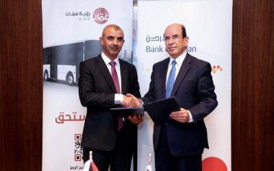 بنك الأردن يوقّع اتفاقية لدعم النقل الحضري المستدام مع شركة رؤية عمّان الحديثة للنقل