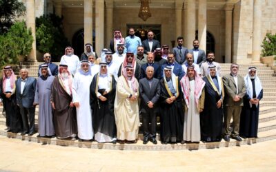 رئيس الديوان الملكي يلتقي وفدا من وجهاء ومخاتير منطقة النصر