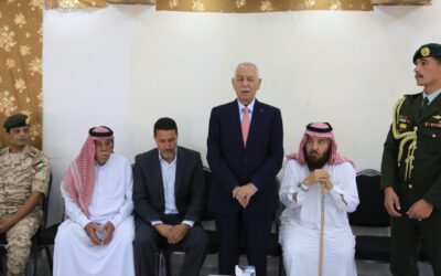مندوبا عن الملك وولي العهد… العيسوي يعزي الزعبي والأمير والمعادات والدلاهمة