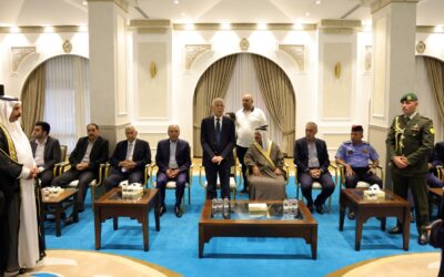 مندوبا عن الملك وولي العهد.. العيسوي يعزي بوفاة نجل النائب الصقور