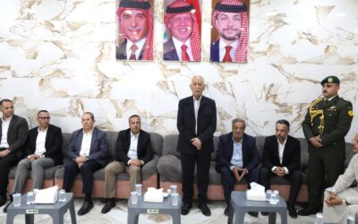مندوبا عن الملك وولي العهد.. العيسوي يعزي عشائر عماري وعمارين والقطيفان وفريج
