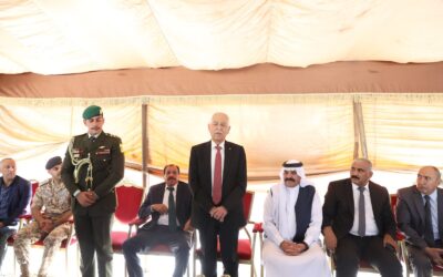 مندوبا عن الملك وولي العهد. العيسوي يعزي عشيرتي أبو الفول والعدوان
