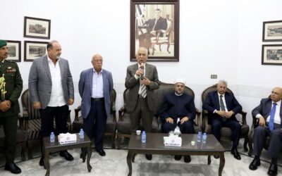 مندوبا عن الملك وولي العهد. العيسوي يعزي بني عواد والجوارنة والديري وخير والعبابنة