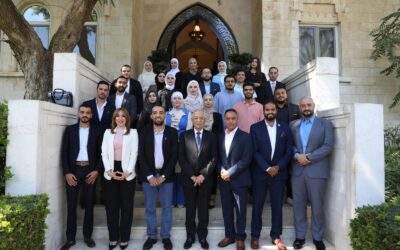 العيسوي يلتقي وفداً شبابياً من محافظتي العاصمة والزرقاء