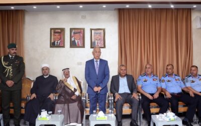 مندوبا عن الملك وولي العهد. العيسوي يعزي عشيرتي الحميمات والشياب