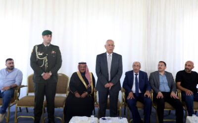 مندوبا عن الملك وولي العهد. العيسوي يعزي عشيرة النهار