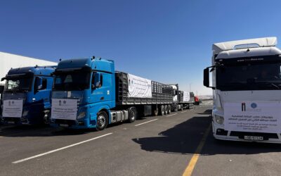 الأردن وقطر يرسلان مساعدات إغاثية إلى سوريا