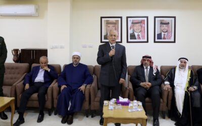 مندوبا عن الملك وولي العهد. العيسوي يعزي: بني خالد والمحارمة والعربيات والخليفات والخشمان والعدينات