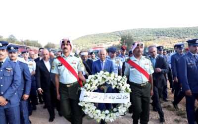 مندوبًا عن الملك وولي العهد… العيسوي يشارك في تشييع جثمان قائد سلاح الجو الأسبق اللواء القضاة