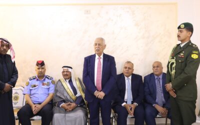 مندوبا عن الملك وولي العهد. العيسوي يعزي عشيرتي الشخاترة وأبو وندي