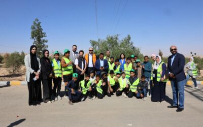 برعاية رئيس الوزراء الدكتور جعفر حسان، مؤسسة حرير تطلق مبادرة “بصمتنا لبيئة خضراء” في القطرانة