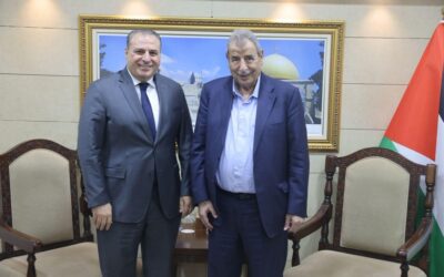 خوري يبحث مع السفير الأردني ترتيبات عيد الميلاد في الأراضي المقدسة