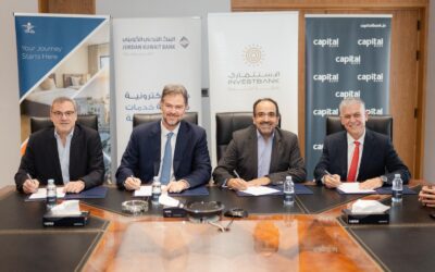 ثلاثة بنوك أردنية توقع اتفاقية تسوية مع مجموعة “الأردن لتطوير المشاريع السياحية” لضمان تنمية مشروع “تالابيه”الاتفاقية تهدف إلى دعم السياحة في العقبة، الحفاظ على الوظائف، وتعزيز الشراكة بين القطاعين المصرفي والسياحي