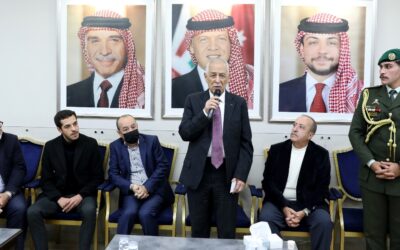 مندوبا عن الملك وولي العهد. العيسوي يعزي عشائر القاضي والشرايعة والمجالي ومنّاع