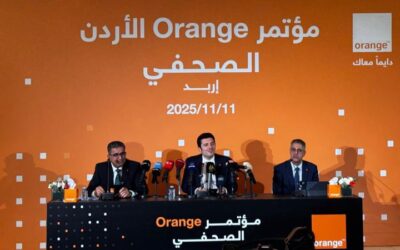 مؤتمر أورنج الأردن الصحفي من إربد للإعلان عن أحدث توسعة لشبكاتها وأحدث العروض وحملتها الإعلانية الجديدة كلياً