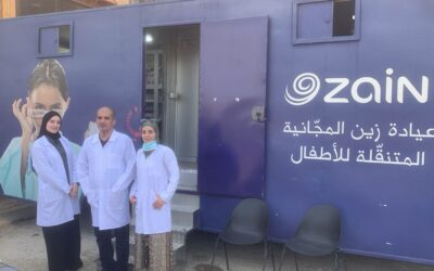 بالتعاون مع مؤسسة الأميرة عالية ومؤسسة OneSight EssilorLuxotticaعيادة زين المجانية المتنقلة للأطفال تشارك بحملة طبّية في الأغوار الوسطى