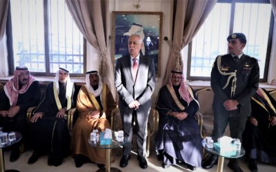 مندوبا عن الملك وولي العهد. العيسوي يعزي عشيرتي الفايز والزين