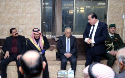 مندوبا عن الملك وولي العهد.. العيسوي يعزي النابلسي والجوارنة والزغول والطراونة