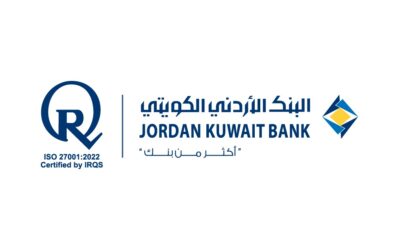 البنك الأردني الكويتي يحصل على شهادة ISO/IEC 27001:2022 المحدثة في إدارة أمن المعلومات
