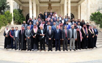 العيسوي يلتقي وفدا من أبناء عشيرة الرواجفة