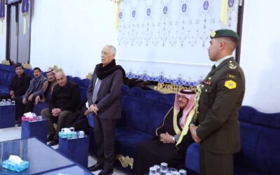 مندوبا عن الملك وولي العهد.. العيسوي يعزي الخريشا وعبيدات