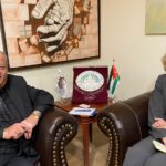 سماوي يلتقي سفيرة دولة أستراليا في الأردن