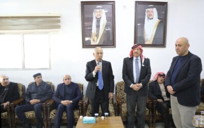 مندوبا عن الملك وولي العهد. العيسوي يعزي العضايلة والعجارمة والخياط