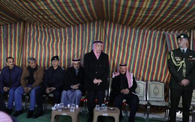مندوبا عن الملك وولي العهد… العيسوي يعزي عشائر العدوان والعجاجرة
