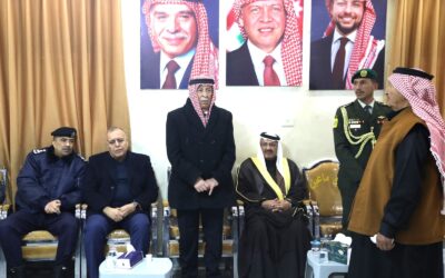 مندوبا عن الملك وولي العهد.. العيسوي يعزي عشائر الكركي و”الحاج علي” والعبادي والنجادا والصمادي