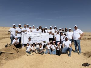 بنك ABC في الأردن ينظم نشاط زراعة الاشجار