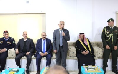 مندوبا عن الملك وولي العهد…العيسوي يعزي عشيرة القرعان