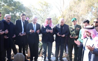 مندوباً عن الملك وولي العهد … العيسوي يشارك في تشييع جثمان العين والوزير الأسبق صالح إرشيدات