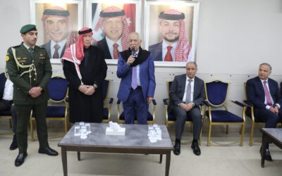 مندوبا عن الملك وولي العهد. العيسوي يعزي عشيرتي النوايسة والطراونة