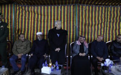مندوبا عن الملك وولي العهد.. العيسوي يعزي عشائر الشوابكة والغويري والبلوش