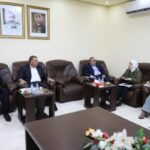 الفراية في مركز حدود العمري ويتابع تسهيل حركة المسافرين