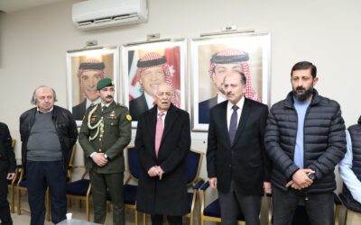 مندوبا عن الملك وولي العهد… العيسوي يعزي عشيرتي الحويان وأبو الريش