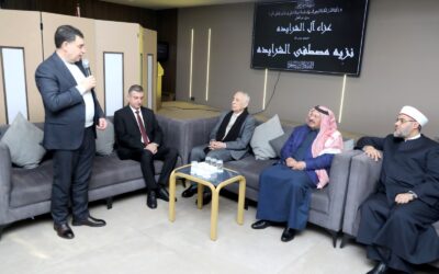 مندوبا عن الملك وولي العهد.. العيسوي يعزي عشيرة الشرايدة
