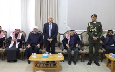 مندوبا عن الملك وولي العهد… العيسوي يعزي عشيرة العمرو