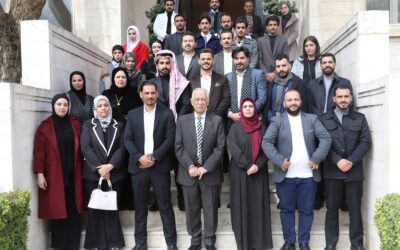العيسوي يلتقي وفد شبابي من جمعية أهل الجبل للتنمية البشرية