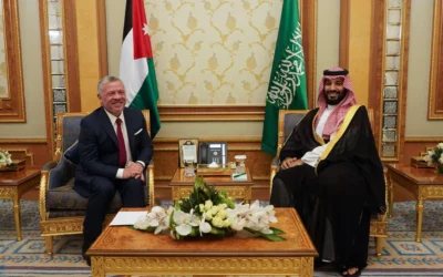 الملك في زيارة إلى السعودية للقاء محمد بن سلمان