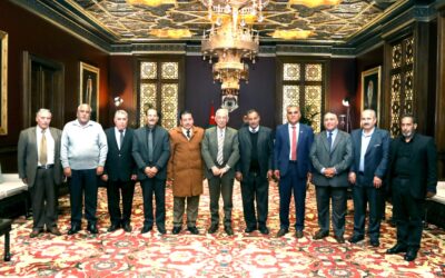 العيسوي يلتقي وفدا من منتدى حلاوة الثقافي وجمعية وادي ازقيق السياحية