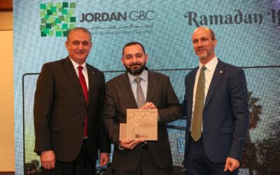 تكريم البنك الأردني الكويتي كأول بنك في الأردن يحصل على شهادة “إيدج” للأبنية الخضراء