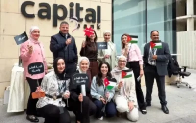 كابيتال بنك يحتفي بيوم العلم الأردني