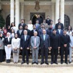 العيسوي يلتقي وفدا من اتحاد البرلمان الطلابي بجامعة الشرق الأوسط