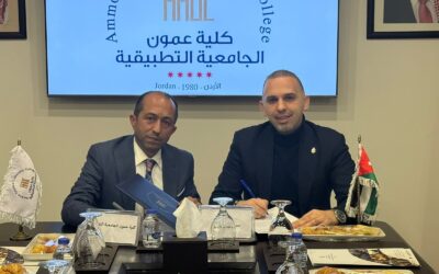 توقيع اتفاقية تعاون بين كلية عمون الجامعية وجمعية الفنادق الأردنية لتعزيز التعليم السياحي والتطبيقي